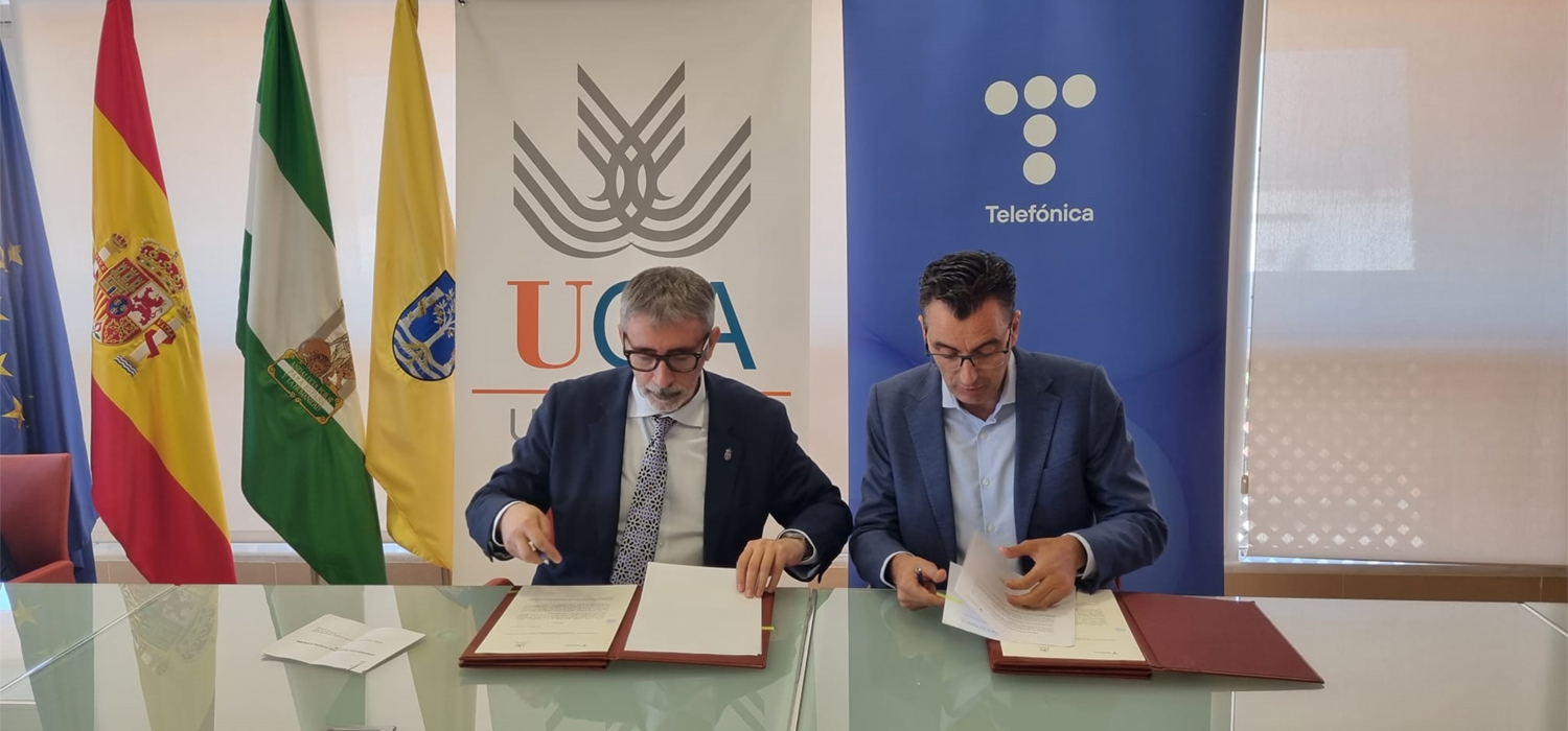 The University of Cadiz and Telefónica España create the Chair ‘Blue Economy and Intelligent Ports’