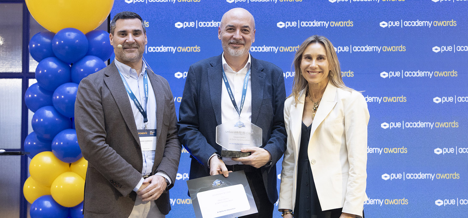 La UCA, premio a la mejor iniciativa en la plataforma AI Skills for Education